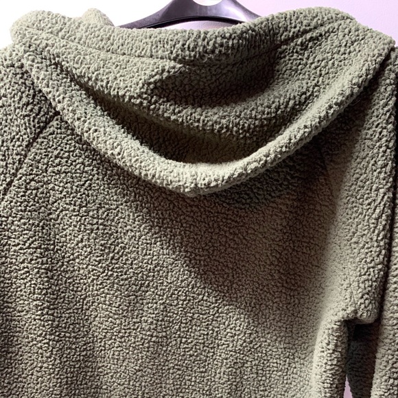 Warm hunter green sherpa - Picture 4 of 4